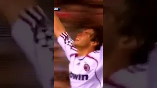 Kaka's surprise at Old traford (Ac Milan vs Manchester united - 2007)