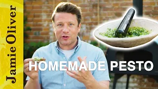 How to Make Homemade Pesto | Jamie Oliver