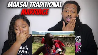 🇰🇪 American Couple Reacts "Traditional Maasai Wedding in Kenya"