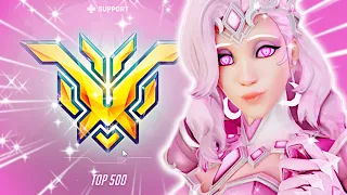 "INSANE MERCY" Top 200 Grandmaster Mercy! 😇🌸 - Overwatch 2