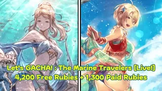 Octopath Traveler : CotC (GL) - Let's GACHA! : The Marine Travelers - 5.5k Total Rubies [EN:V2.1.1]