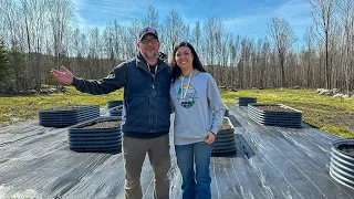 This is GOING to Make It EASY! Building a 1200 Sq ft WEED FREE Raised Bed Garden