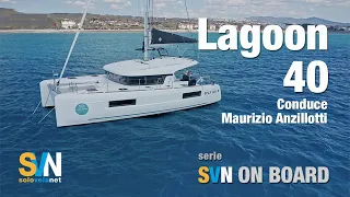 Lagoon 40 - Beneteau - ITA - SVN ON BOARD - 4k