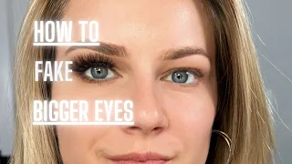 Make Your Eyes BIGGER with Makeup: How To