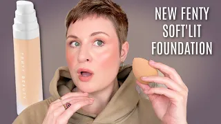 TRYING NEW MAKEUP | FENTY SOFT'LIT | MERIT | GEN SEE