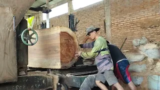 QUICK AND ACCURATE TREMBESI WOOD CUTTING! REQUIRES SPECIAL EXPERTISE