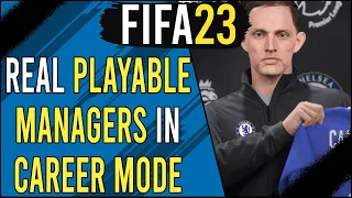 You Can Play as REAL Managers in FIFA 23 Career Mode | Confirmed by EA Sports