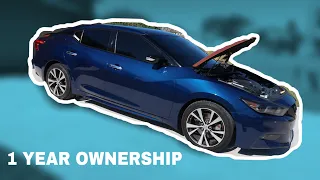 1 YEAR OWNERSHIP REVIEW ON MY 2017 NISSAN MAXIMA *IS IT WORTH IT*