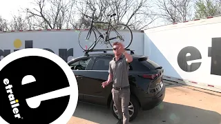 etrailer | Swagman Upright Roof Mounted Bike Rack Review - 2020 Mazda CX-30