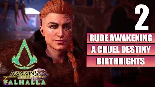 Assassin's Creed Valhalla [Rude Awakening - A Cruel Destiny - Birthrights] Full Gameplay Walkthrough