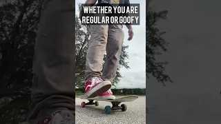 How to balance and push on a skateboard