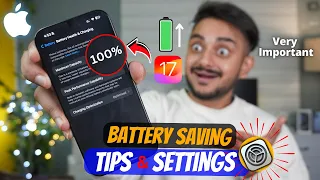 iPhone Battery Tips & Settings for iPhone 12, iPhone 13, iPhone 14 & iPhone 15 (IOS 17)