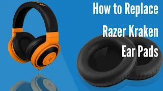 How to Replace Razer Kraken Headphones Ear Pads / Cushions | Geekria