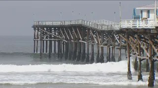 End of Crystal Pier closed for maintenance, repairs needed