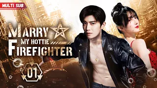 Marry My Hottie Firefighter❤️‍🔥EP01 | #xiaozhan #zhaolusi #yangyang | Cute firefighter saved bride💥