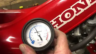 Honda ct110 budget big bore compression test