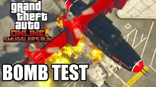GTA Online Smuggler's Run: How Powerful Are The Bombs?