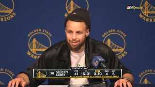 Stephen Curry PostGame Interview | LA Clippers vs Golden State Warriors