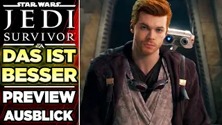 Preview: Das ist BESSER als im ersten Teil! - Star Wars Jedi Survivor deutsch