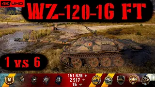 World of Tanks WZ-120-1G FT Replay - 9 Kills 5.7K DMG(Patch 1.6.1)