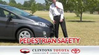 Clintons Toyota Prius Pedestrian Safety