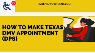 How To Schedule Texas DMV Appointment (DPS)