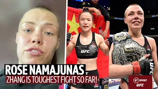 "Zhang is my toughest fight!" Rose Namajunas on retaking the belt, Mike Tyson, and China comments