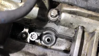 Sprinter fuel injector hole after cleaning Black Death