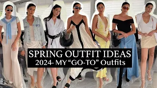 8 CUTE SPRING OUTFITS 2024 | SPRING OUTFITS INSPO