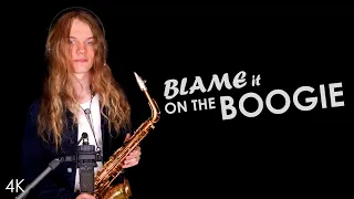 Blame It On The Boogie (The Jackson 5) - Saxophone Cover by Noah-Benedikt