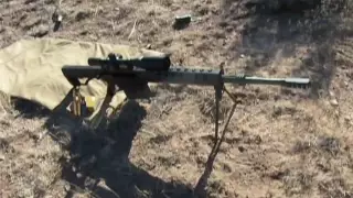 1200 yards Serbu BFG-50A semi-auto .50 BMG