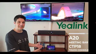 Yealink A20 CTP18 - Device Overviews, Teams Rooms Setup, & AI Video Modes Demos