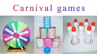 DIY party decorations | DIY CARNIVAL GAMES | Sugarella Sweets Party