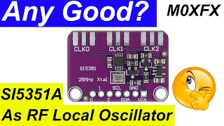 SI5351 Clock Gen as Radio Local Oscillator in Old Radios