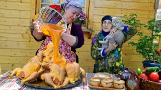 GRANDMA'S UNIQUE CHICKEN COOKING METHOD!