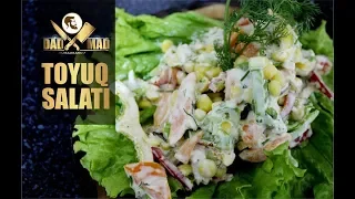 TOYUQ SALATI (Toyuq salatinin hazırlanması və resepti)