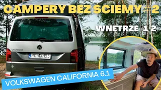 Campery bez Ściemy #2 - Volkswagen California 6.1 2.0 TDI 150 KM - WNĘTRZE (1/2)
