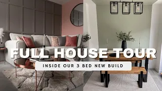 NEW BUILD HOUSE TOUR UK 2022| OUR FINISHED FIRST HOME | Katie Peake