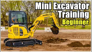 Mini-Excavator Training (Beginner) 2020 | Heavy Equipment Operator Training