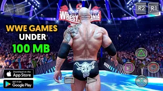 Top 5 Wwe games Under 100 MB || Wwe games for Android || Techno Kings