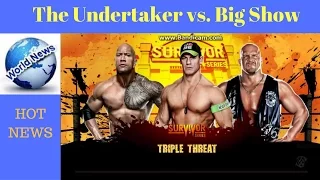 Survivor Series 2016 Cast - The Undertaker vs. Big Show - Casket Match: Survivor Series 2008
