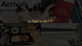 flight to the uk.