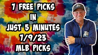 MLB Best Bets for Today Picks & Predictions Sunday 7/9/23 | 7 Picks in 5 Minutes
