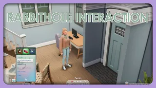 RABBITHOLE INTERACTION | SIMS 4 MOD TUTORIAL EP.7