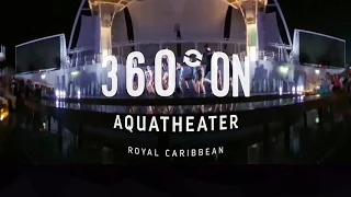 360 On Royal Caribbean: AquaTheater Dance Battle | Harmony of the Seas