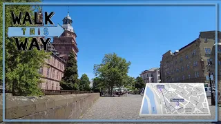 Aschaffenburg 2021 - City Walking Tour 4k Part 1