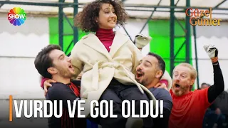 Füsun'un golü ağları deldi ⚽️ | Güzel Günler