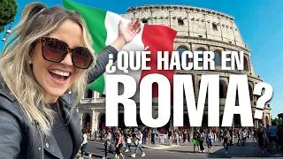 ¿Qué hacer y qué ver en ROMA en 2 días?🇮🇹🍝 Guía completa🗺️@SOYLAPECOSA