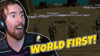 Asmongold WORLD FIRST Deadmines Run In WoW Classic!