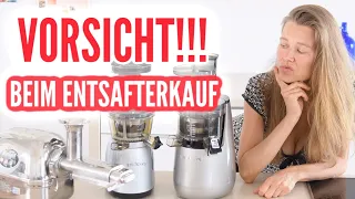 So findest du DEN PERFEKTEN ENTSAFTER